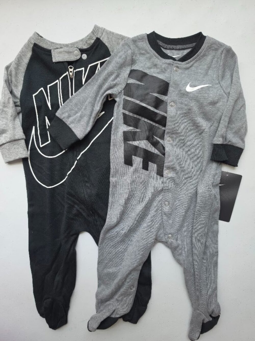 Nike Baby 2Pk Essentials Infant Coveralls. Size 6M NWT.